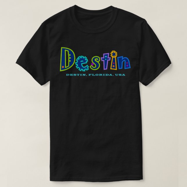 Camiseta Souvenir da Destruin Florida (Frente do Design)