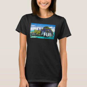 Camiseta Souvenir de Fiji para mulheres masculinas