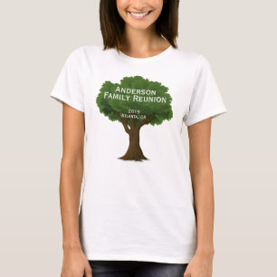 Camiseta Souvenir de Reunião Familiar Personalizada