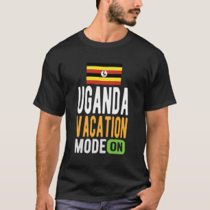Camiseta Souvenir de Uganda - Viagem - Modo de Vacinação de