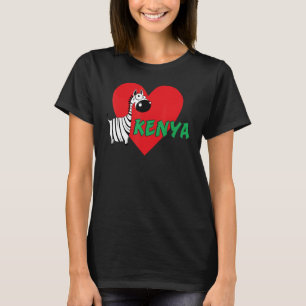 Camiseta Souvenir Quênia para homens