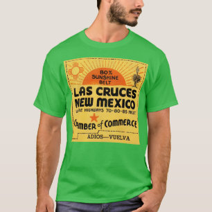 Camiseta Souvenir Torístico do Novo México em Las Cruces