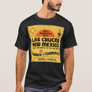 Camiseta Souvenir Torístico do Novo México em Las Cruces