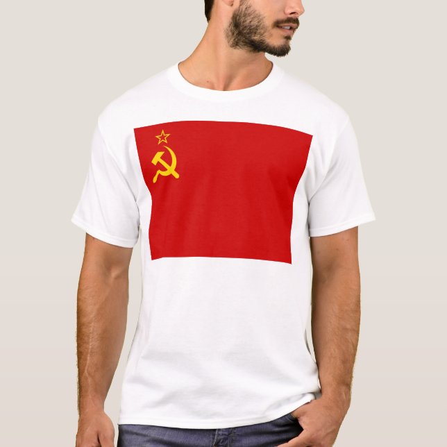 Camiseta Soviet Union Flag, USSR, CCCP, Communism, Lenin (Frente)