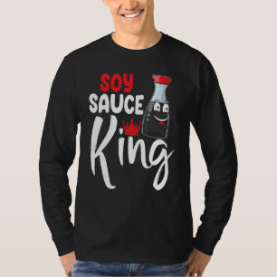 Camiseta Soy Sauce É Rei Mulheres Molho Amor Foodie