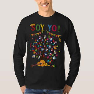 Camiseta Soy Yo National Hispanic Heritage Mês Latino Bande