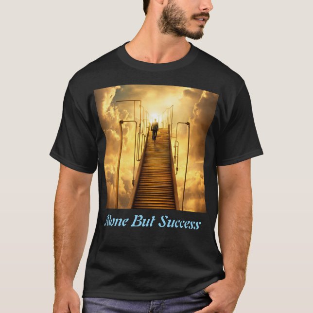 Camiseta Sozinho, mas sucesso (Frente)