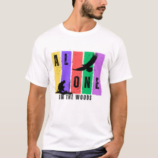Camiseta Sozinho no Cobrir do Woods Mobile