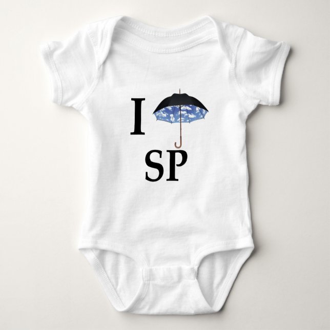 Camiseta SP do ☂ do Eu (Frente)