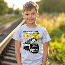 Camiseta SP GS-4 Luz do Dia 4449 Trem a Vapor Locomotiva