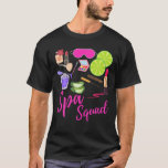 Camiseta Spa Birthday Squad Spa Party Funny For Family Birt<br><div class="desc">Spa Birthday Squad Spa Party Funny For Family Birthday Girl</div>