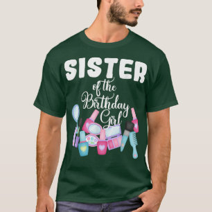 Camiseta Spa Makeup Party Irmã Do Bengala De Rapariga De An