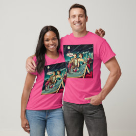 Camiseta Space Age Las Vegas Martini Party