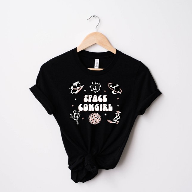 Camiseta Space Cowgirl Bachelorette Party Shirt (Criador carregado)