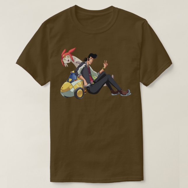 Camiseta Space Dandy (Frente do Design)