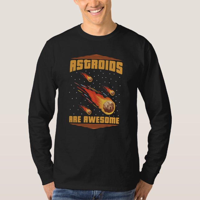 Camiseta Space Galaxy Nebula Orbit Solar System Astroid Red (Frente)