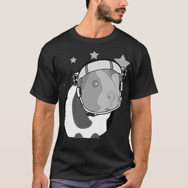 Camiseta Space Guiné Pig Premium (Frente)