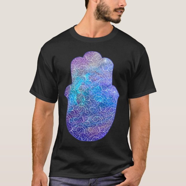 Camiseta Space Hamsa Hand - Ii (Frente)
