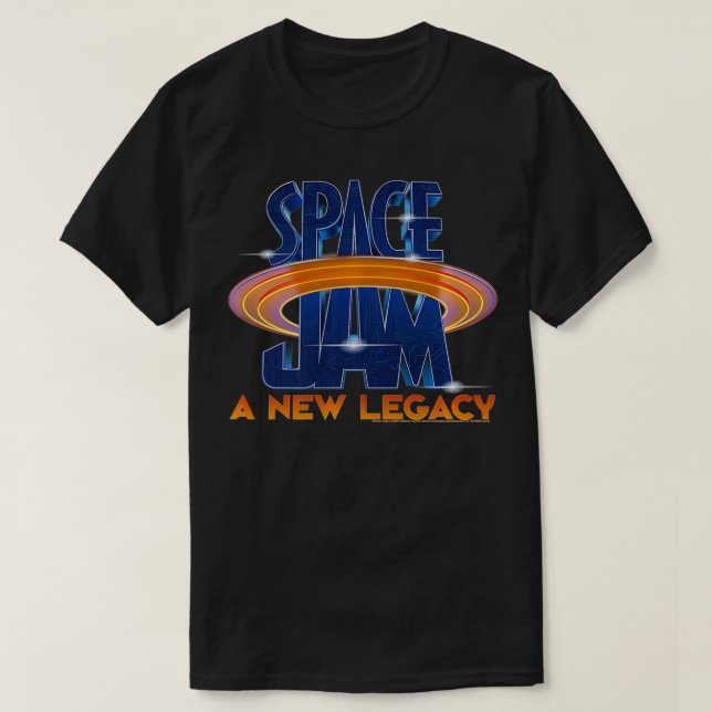 Camiseta Space Jam A New Legacy Render Title Logo Premium  (Frente do Design)