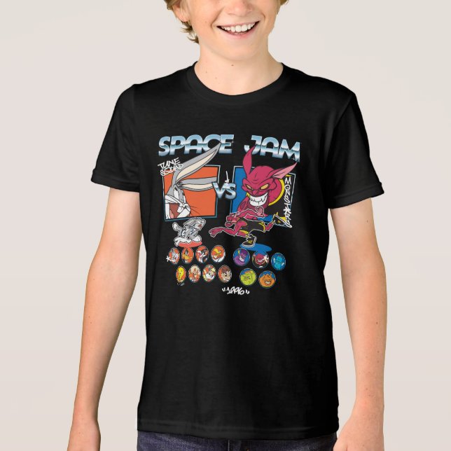 Camiseta SPACE JAM™ TUNE SQUAD™ VS Monstars Roster Graphic (Frente)