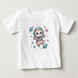 Camiseta Space Meow-naut, gato kawaii fofo