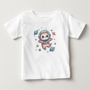 Camiseta Space Meow-naut, gato kawaii fofo