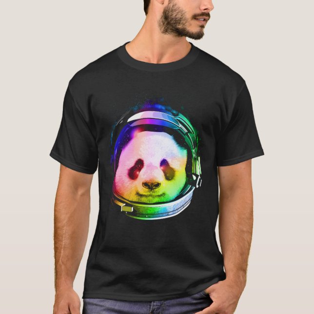 Camiseta Space Panda (Frente)