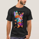 Camiseta Space Pizza Astronauta Kitten Sarcasm Comida Gala<br><div class="desc">Space Pizza Astronauta Kitten Sarcasm Comida Galaxy</div>