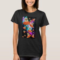 Space Pizza Astronauta Kitten Sarcasm Comida Gala