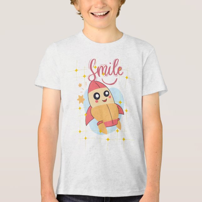 Camiseta "Space Rocket Kids t shirt (Frente)