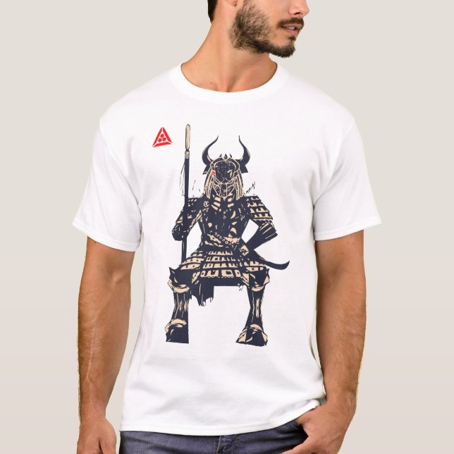 Camiseta Space Samurai Warrior (Frente)
