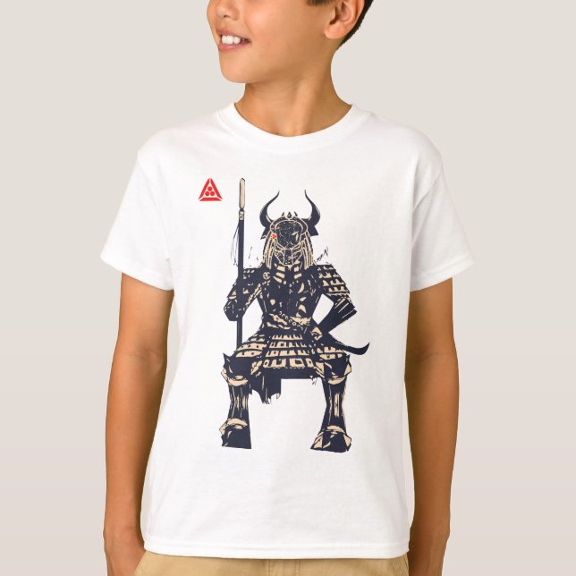 Camiseta Space Samurai Warrior (Frente)