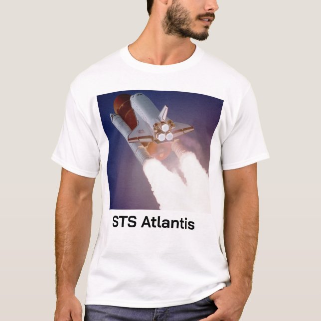 Camiseta Space Shuttle Atlantis (Frente)