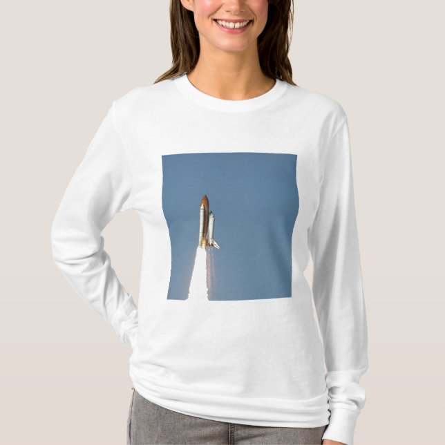 Camiseta Space Shuttle Atlantis levanta 11 (Frente)