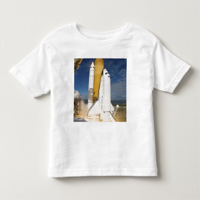 Camiseta Space Shuttle Atlantis levanta 12 (Frente)