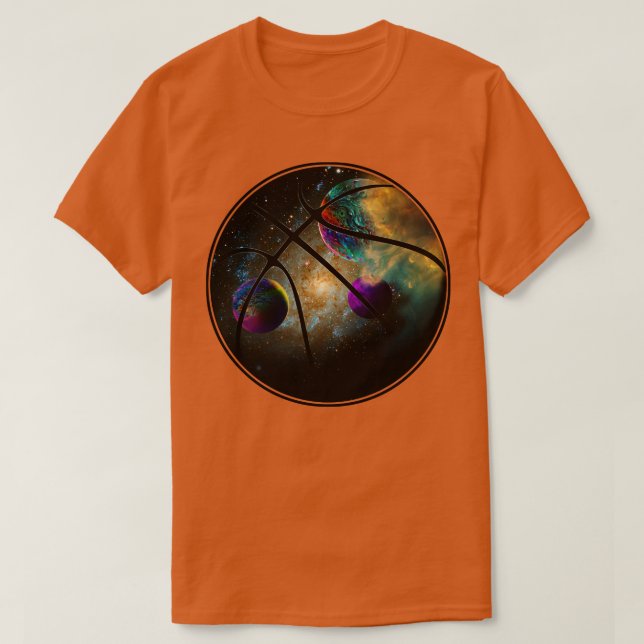 Camiseta Space Slam Dunk (Frente do Design)