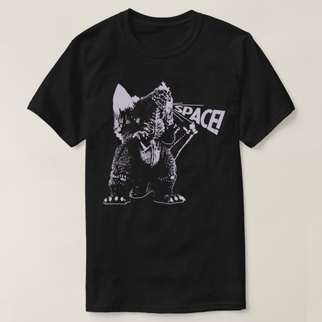 Camiseta SPACEGODZILLA Shout (Frente do Design)