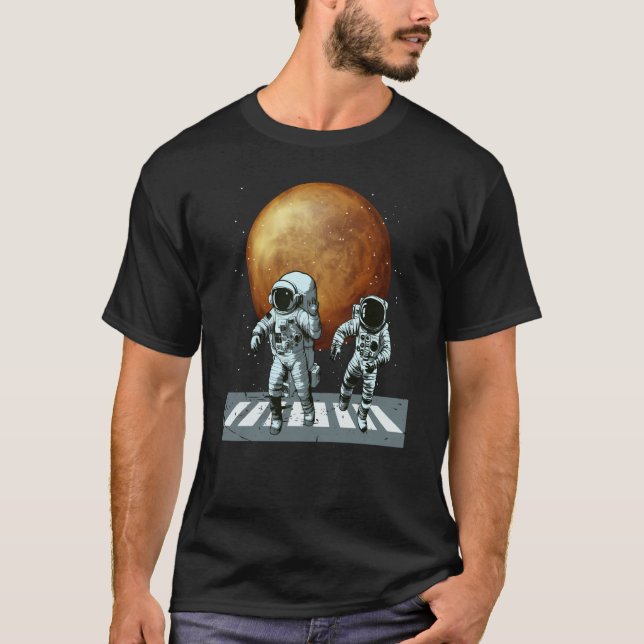 Camiseta Spaceman  Astronauts Astonomy Space Mars Planet (Frente)