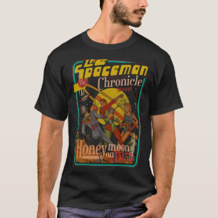 Camiseta Spaceman crônicas vintage sci fi