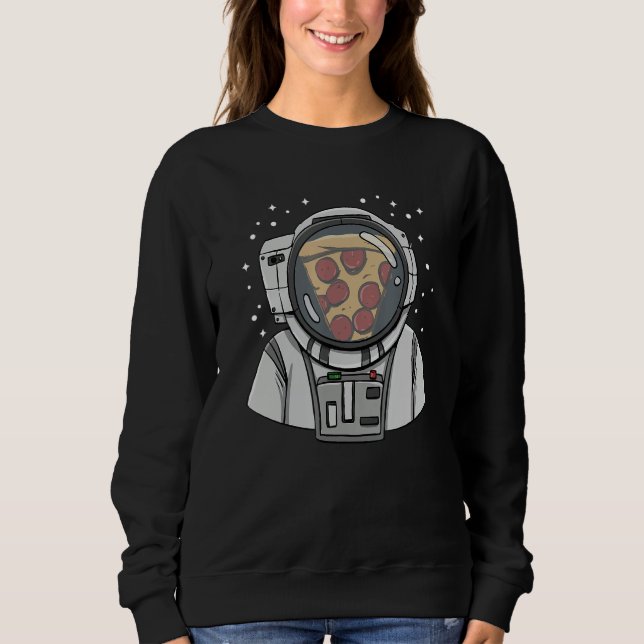 Camiseta Spaceman Pizza Design for a Hobby pizza maker (Frente)
