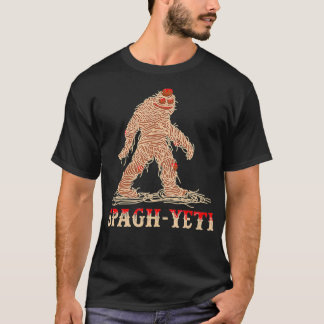 Camiseta Spaghetti Pasta Almôndegas Ramen Noodle Gift