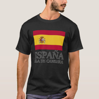 Camiseta Spain Illa De Cabrera Flag Travel Europe Holiday