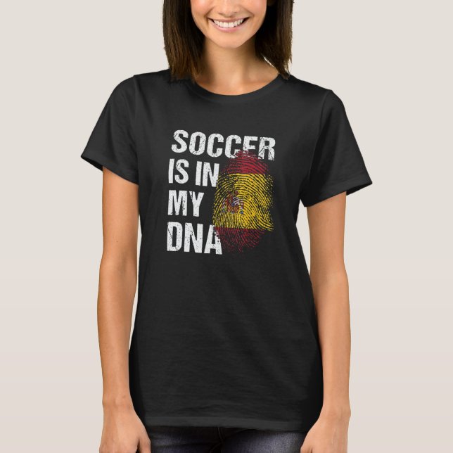 Camiseta Spain Soccer Spanish Football España Futbol 2 (Frente)