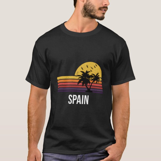 Camiseta Spain Vacation (Frente)
