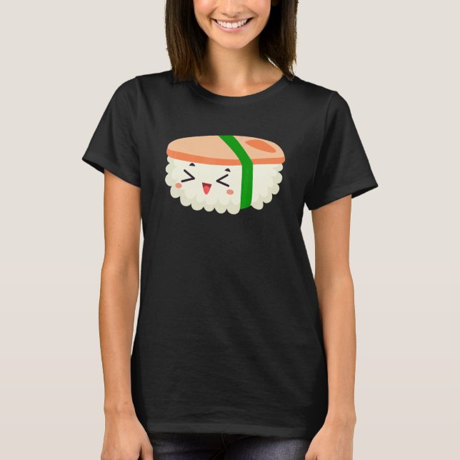 Camiseta Spam Musubi Food Instruction Diagram Japanese Hawa (Frente)
