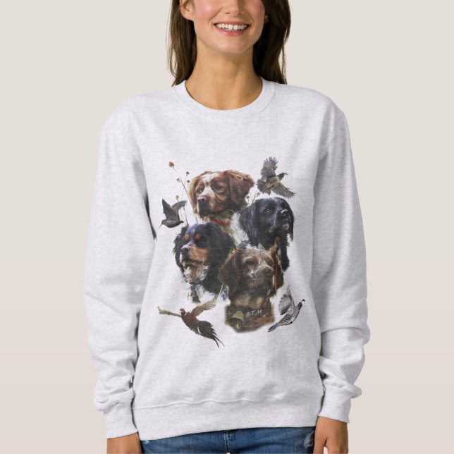 Camiseta Spaniel da Bretanha (Frente)