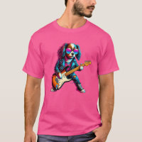 Spaniel de Brinquedo Inglês Guitarra Elétrica Cach