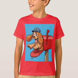 Camiseta Spaniel Postman, por Natasha Us