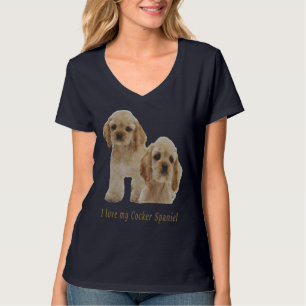 Camiseta spaniels de cocker