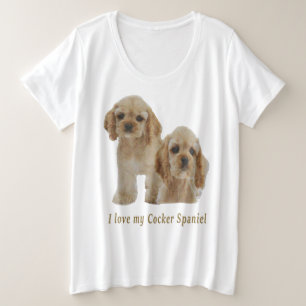 Camiseta spaniels de cocker